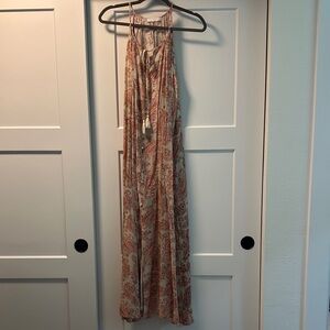 Bohemian Paisley Maxi Dress- Lush